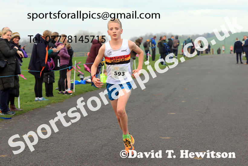 Boys and Girls Under-13s 2025 Heaton Memorial 10k Road Race, Newcastle Town Moor, Sunday, November 9th. Photo: David T. Hewitson/Sports for All Pics